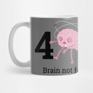 404 brain error Mug